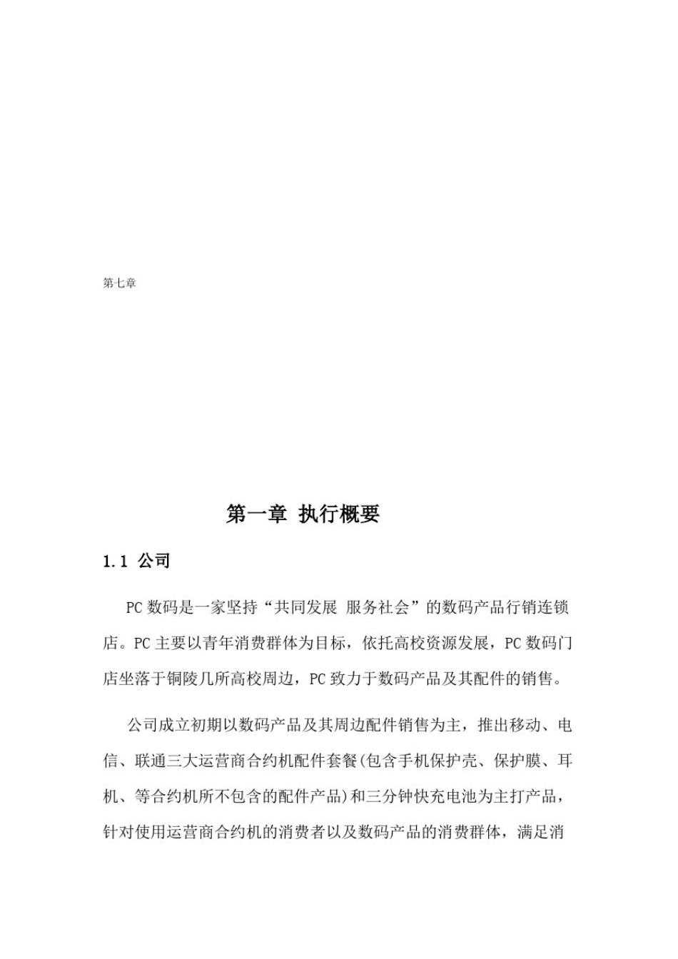 数码店创业计划书_第3页