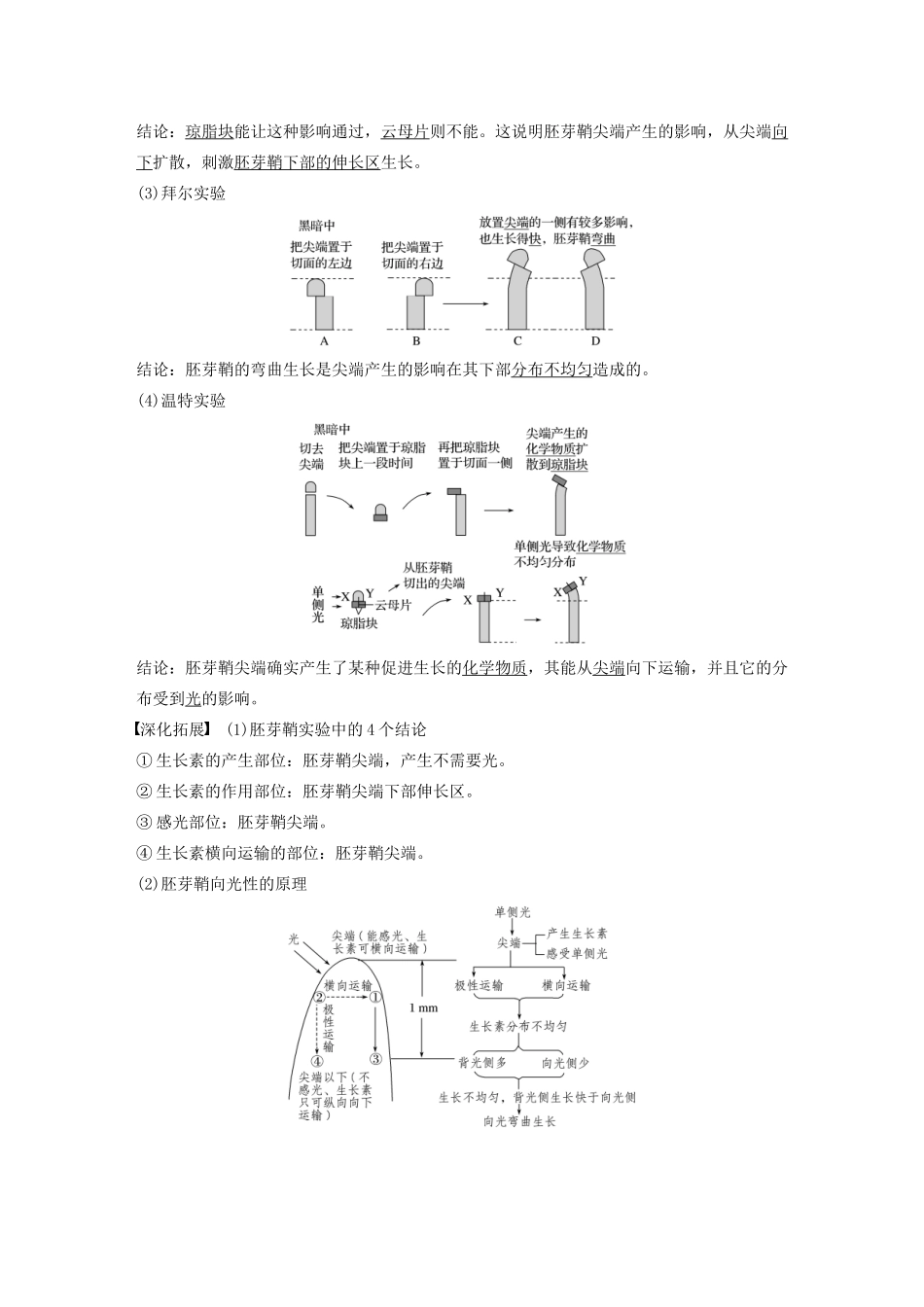 （江苏专用）高考生物新导学大一轮复习 第八单元 生物个体的稳态 第29讲 植物生命活动的调节讲义（含解析）苏教版-苏教版高三全册生物教案_第2页