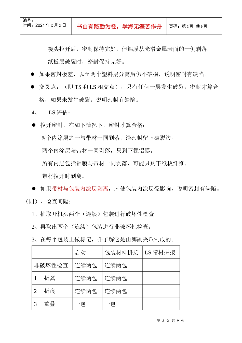 利乐砖包装完整性在线检测作业指导书_第3页