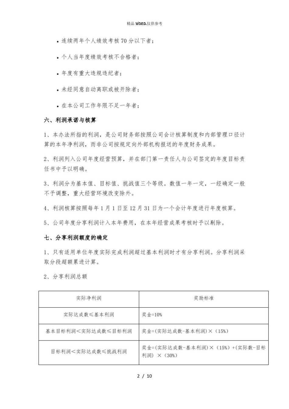 事业合伙人计划方案(优选.)_第2页