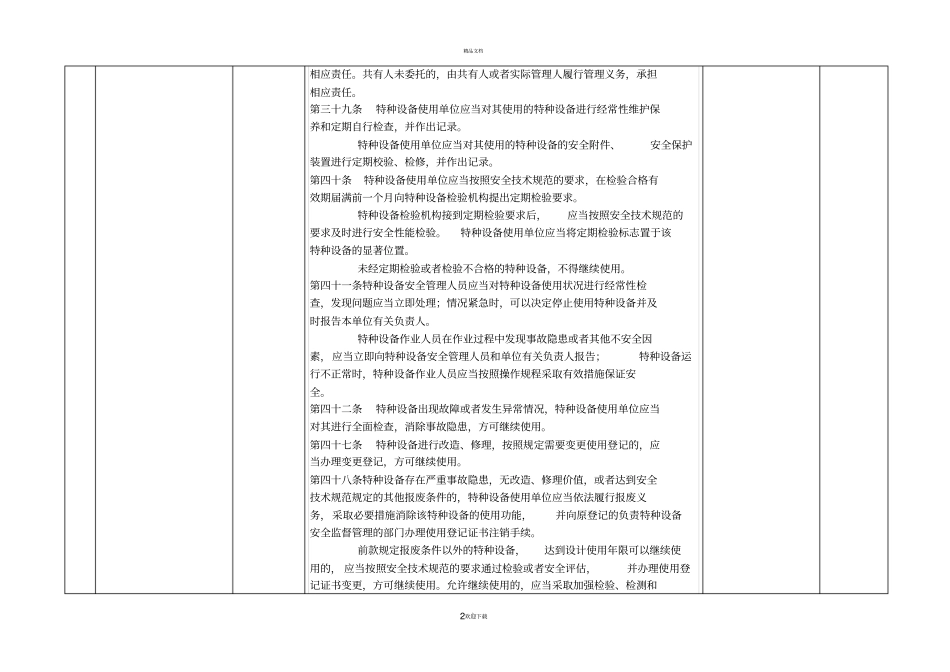 危险化学品企业涉及法律法规符合性评价表_第2页