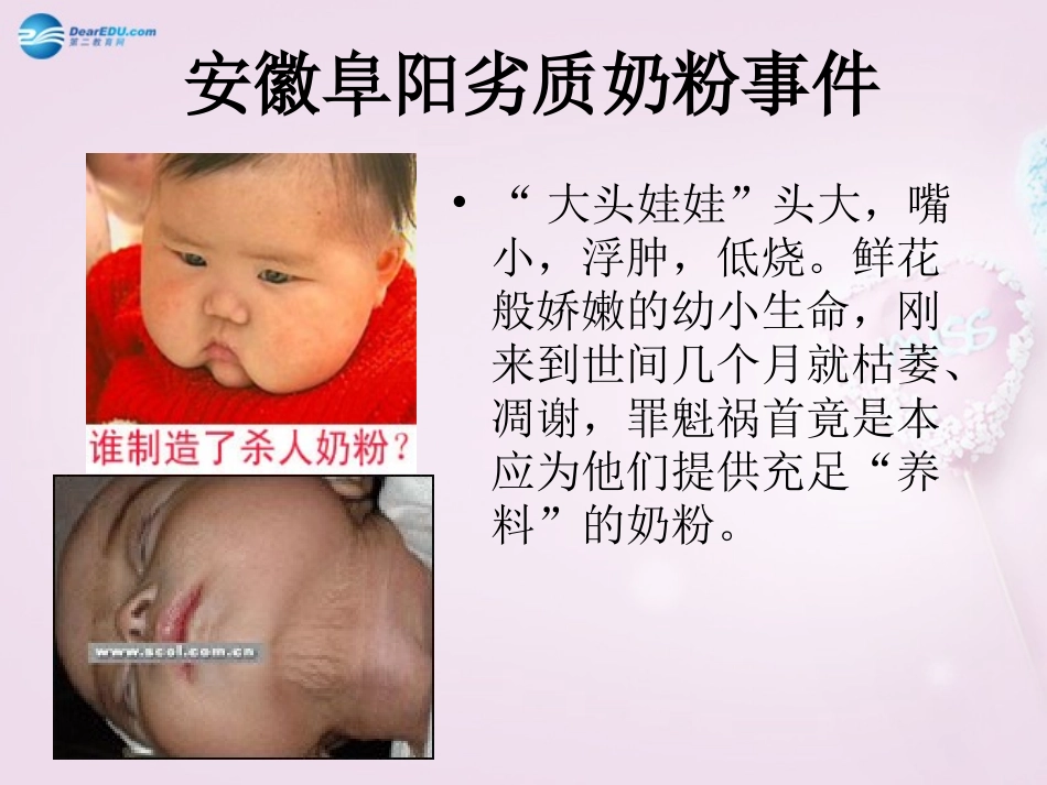 湖南省长沙市长郡芙蓉中学七年级生物下册《4.2.3 关注合理营养与食品安全》课件 新人教版_第2页