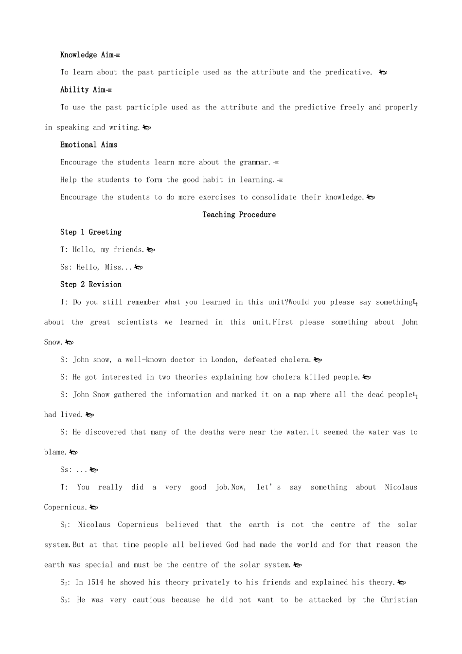 高中英语 Unit 1 Great scientists Period 5 优秀教案 新人教版必修5_第2页