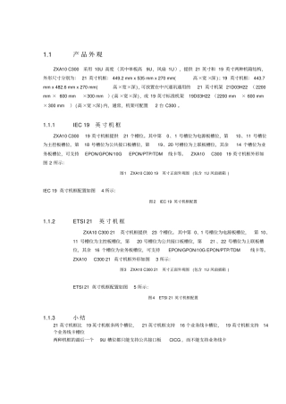 中兴C300EPON基本业务配置