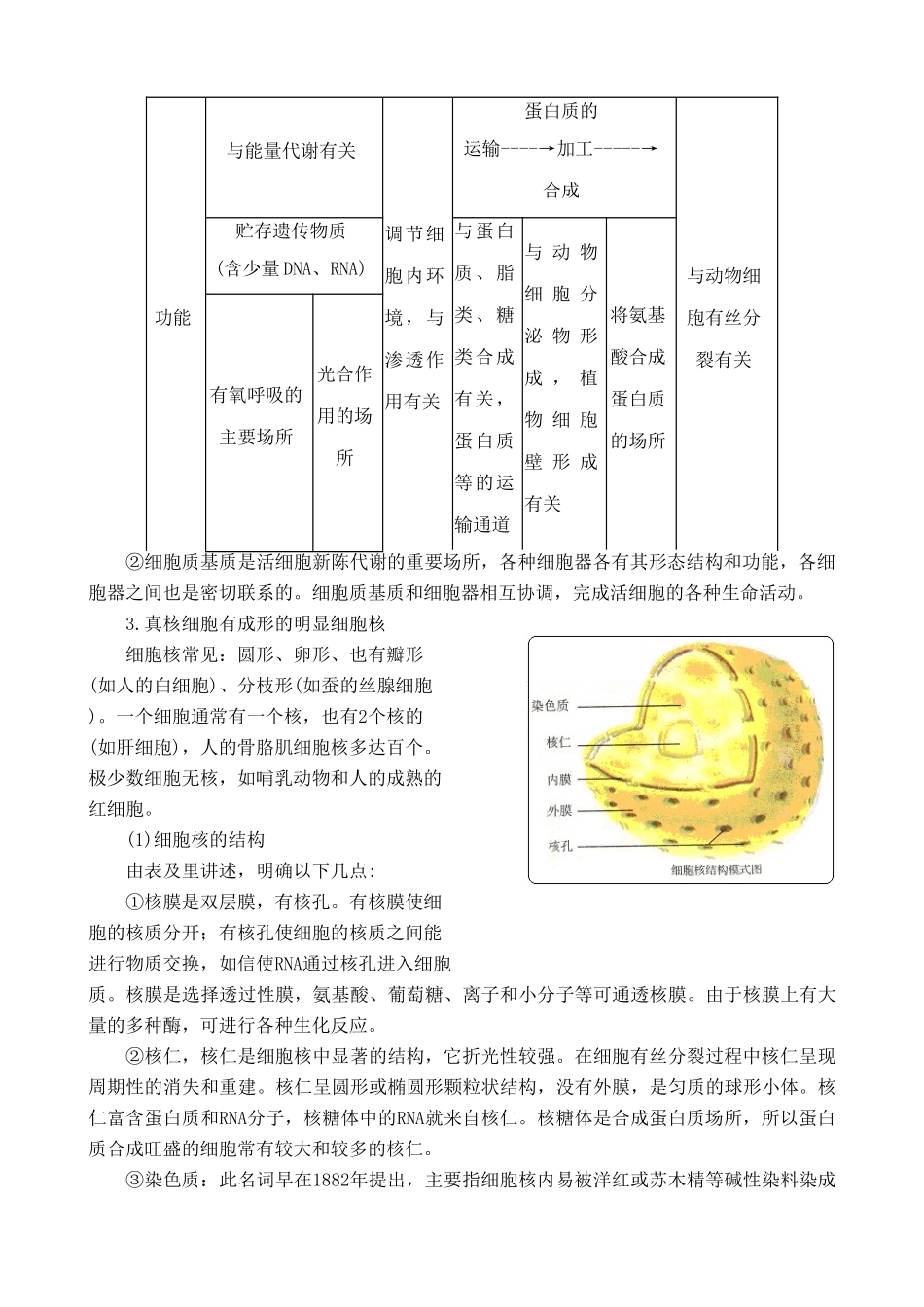 高中生物细胞膜的结构和功能3旧人教必修一_第3页