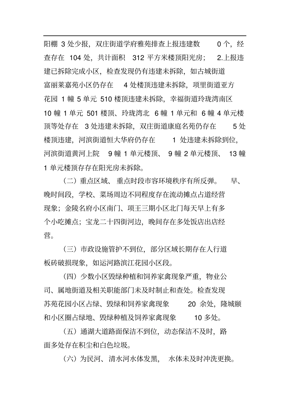 城市管理督查通报_第2页