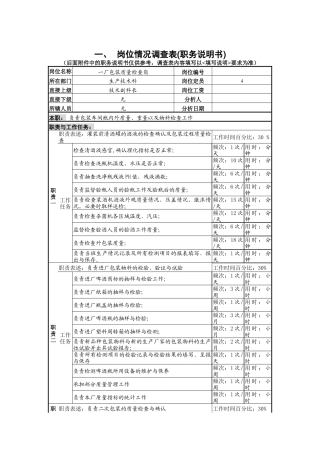 一厂包装质量检查岗