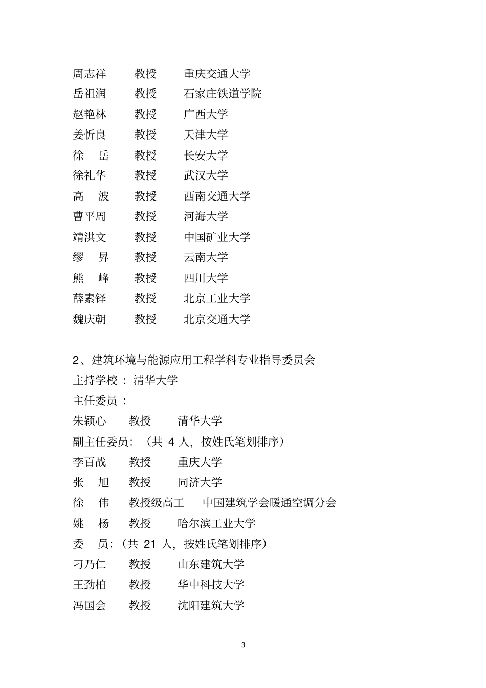 土建学科指导委员会名单_第3页