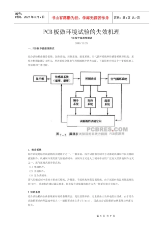PCB板做环境试验的失效机理