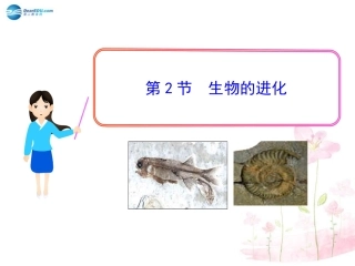 八年级生物下册 第21章 第二节 生物的进化课件1 （新版）北师大版