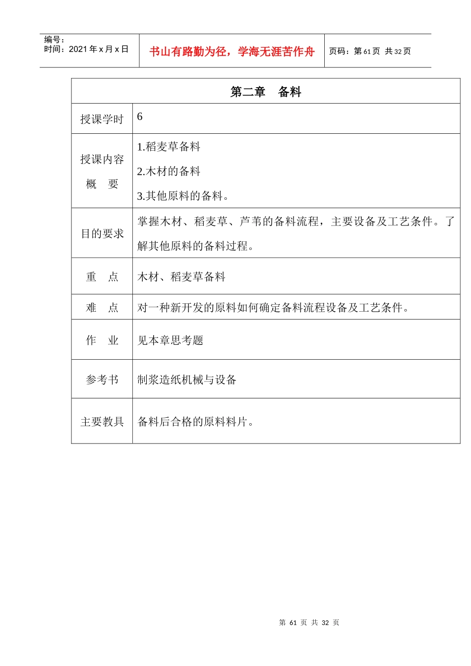 制浆造纸提纲2_第1页