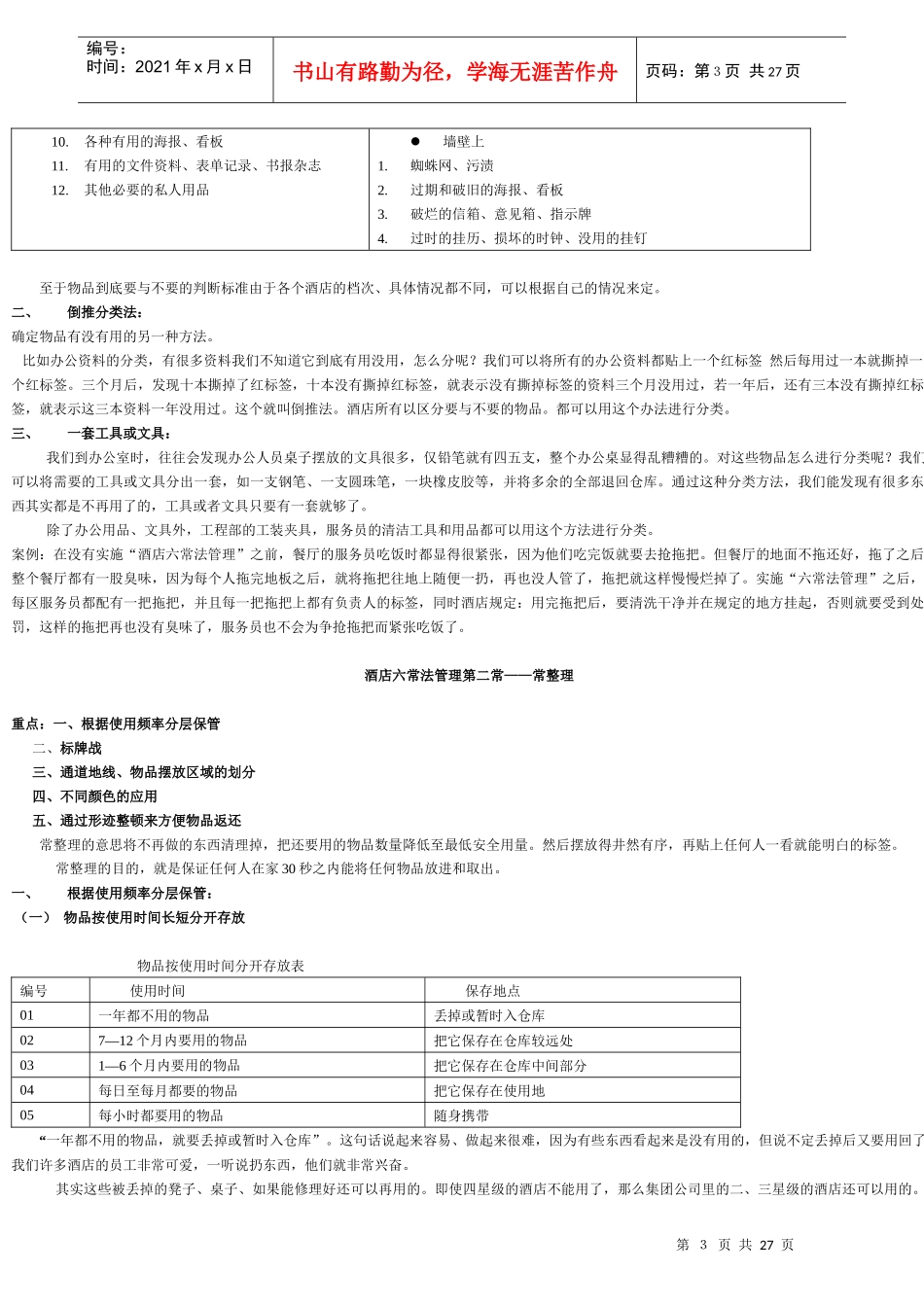 “酒店六常管理”的“六常”是什么_第3页