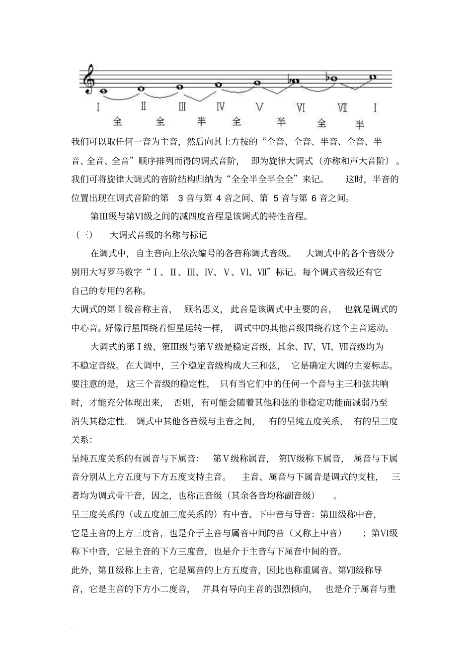 学前专业乐理的教案—14-大调式小调式_第3页