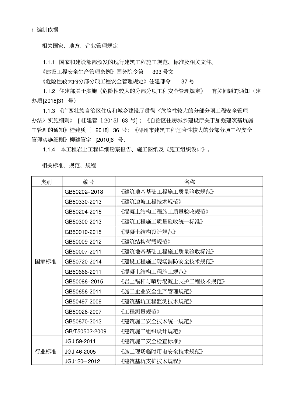 土方开挖及基坑支护专项施工方案_第1页