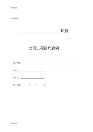 信息化监理模板教案资料