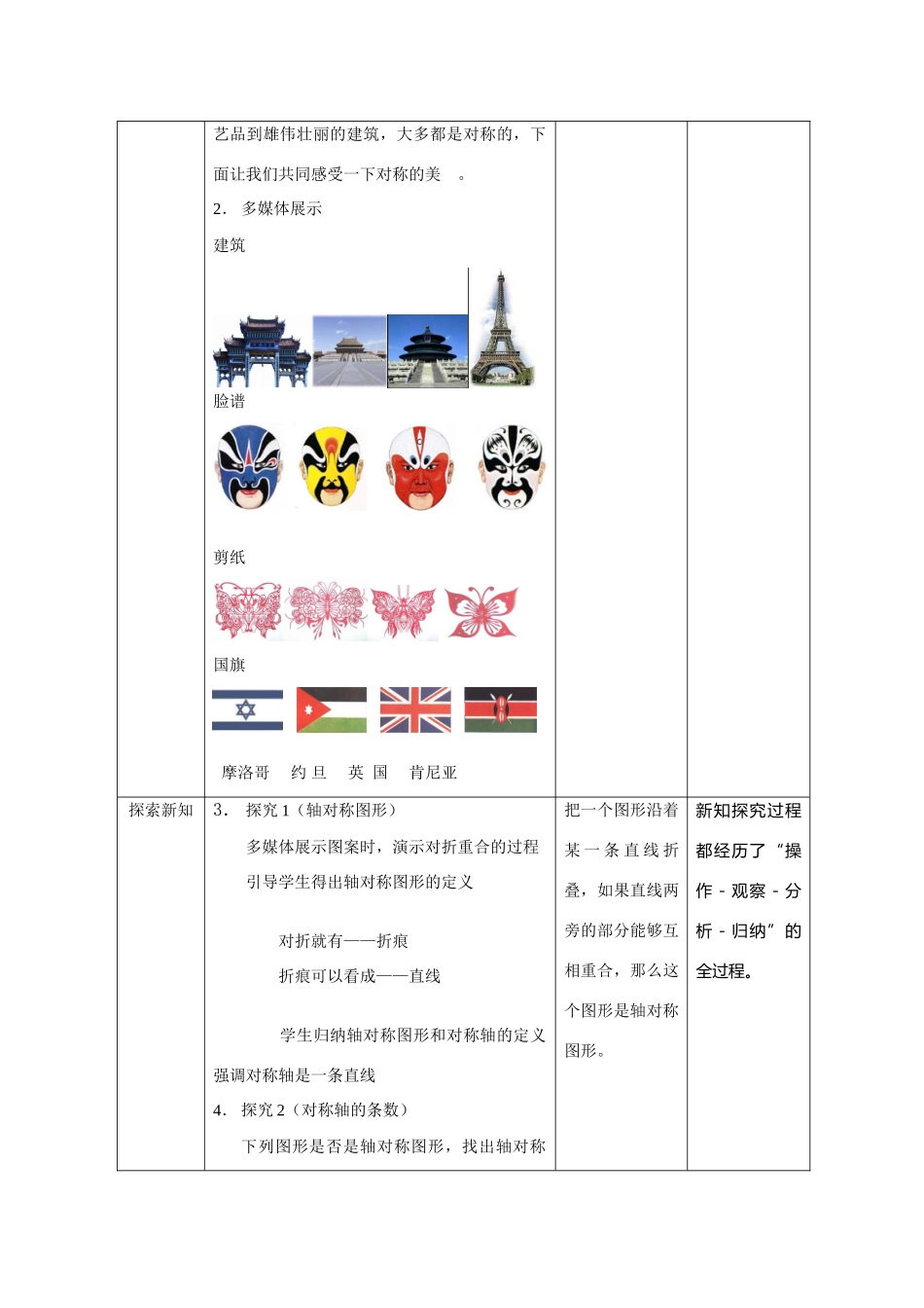 八年级数学：1.1轴对称与轴对称图形（2）教案苏科版_第2页