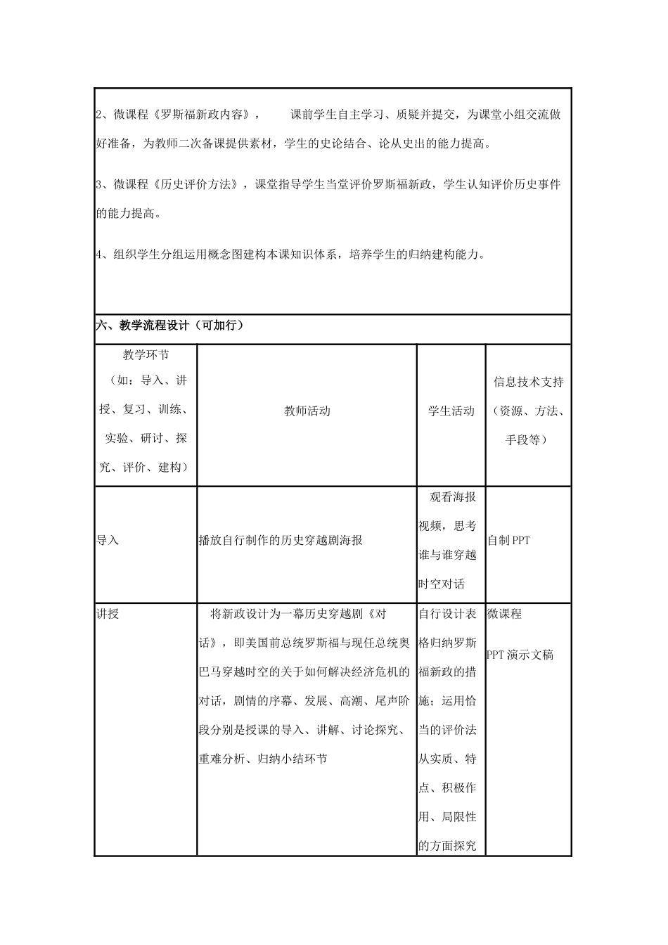 高中历史 第15课 大萧条与罗斯福新政教案49 岳麓版必修2-岳麓版高一必修2历史教案_第2页