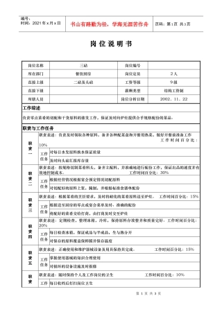 aie_1206_x国际大酒店餐饮部岗位说明书-三砧(doc)