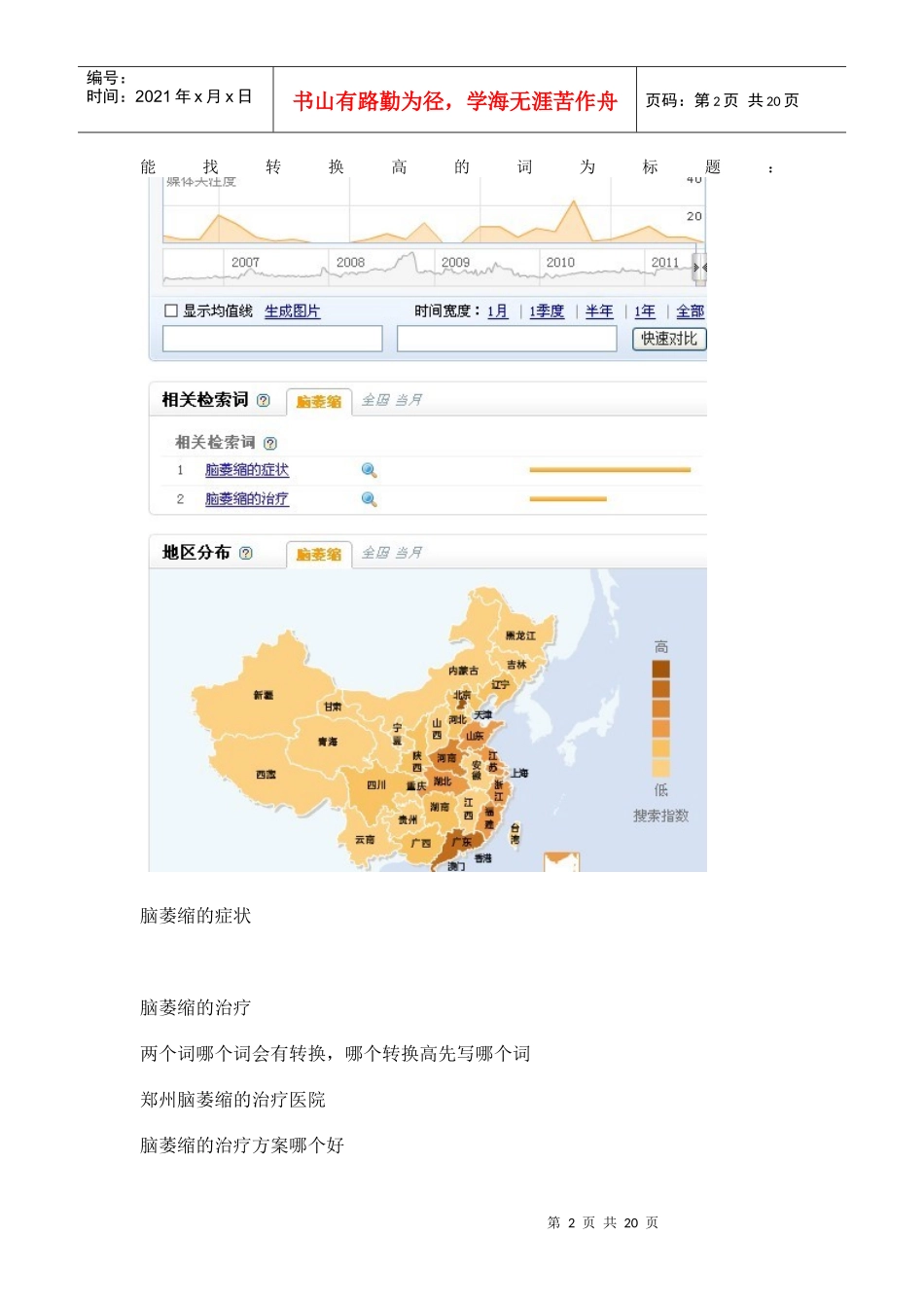 医疗编辑的SEO培训要素_第2页