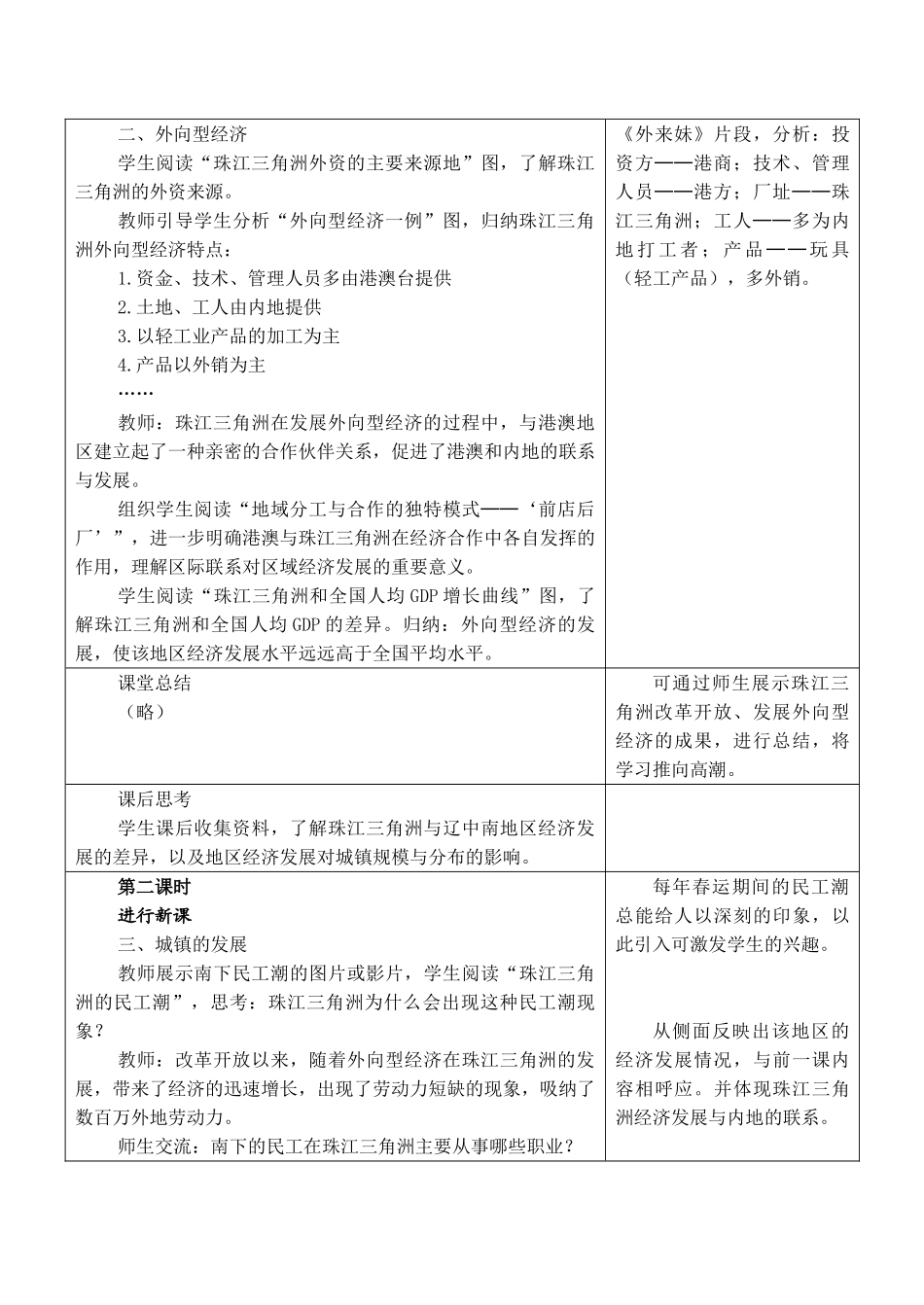 八年级地理 面向海洋的开放地区──珠江三角洲01_第3页