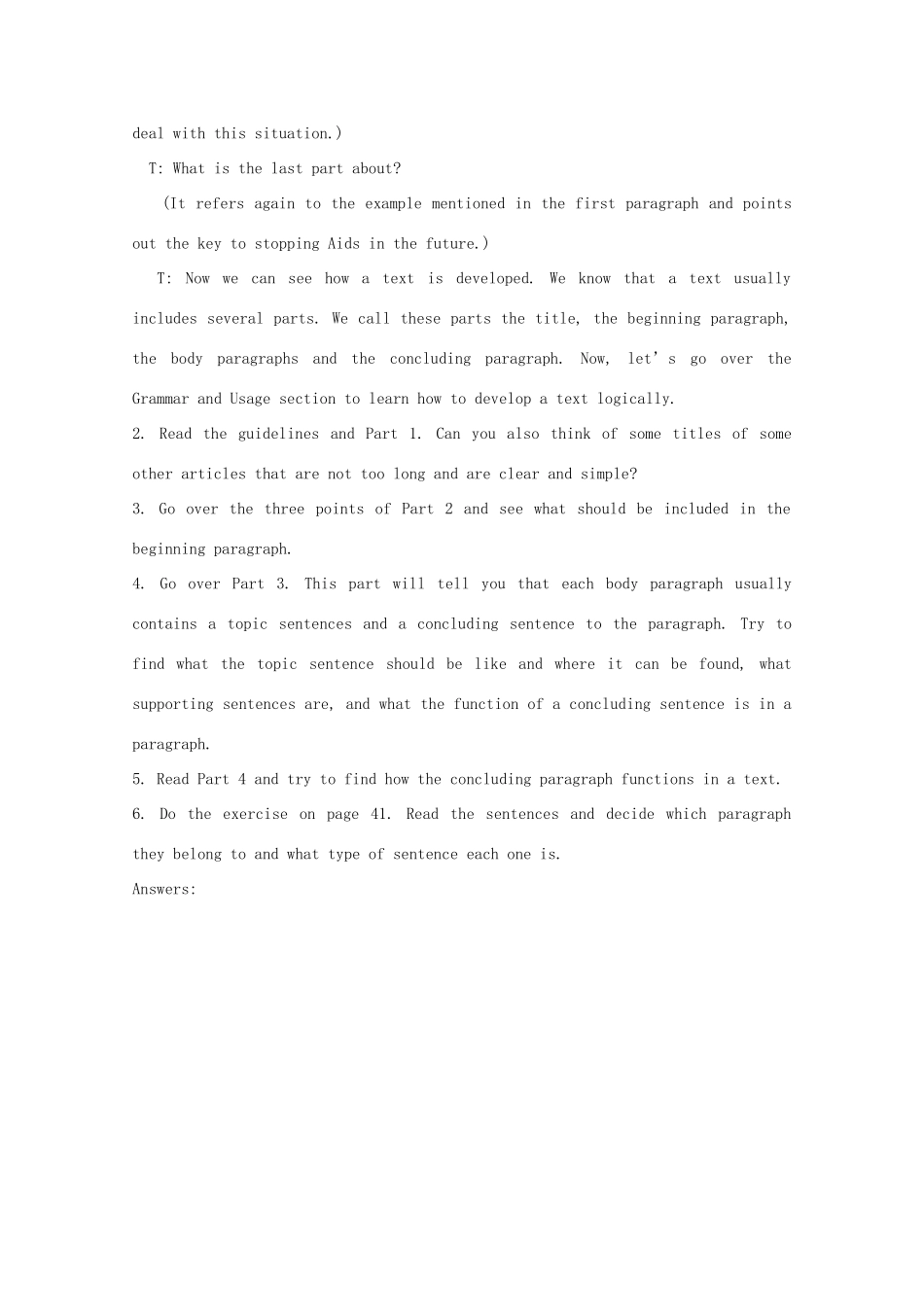高中英语 Unit3 protecting ourselves-grammar and usage精品教案 牛津译林版选修10_第2页