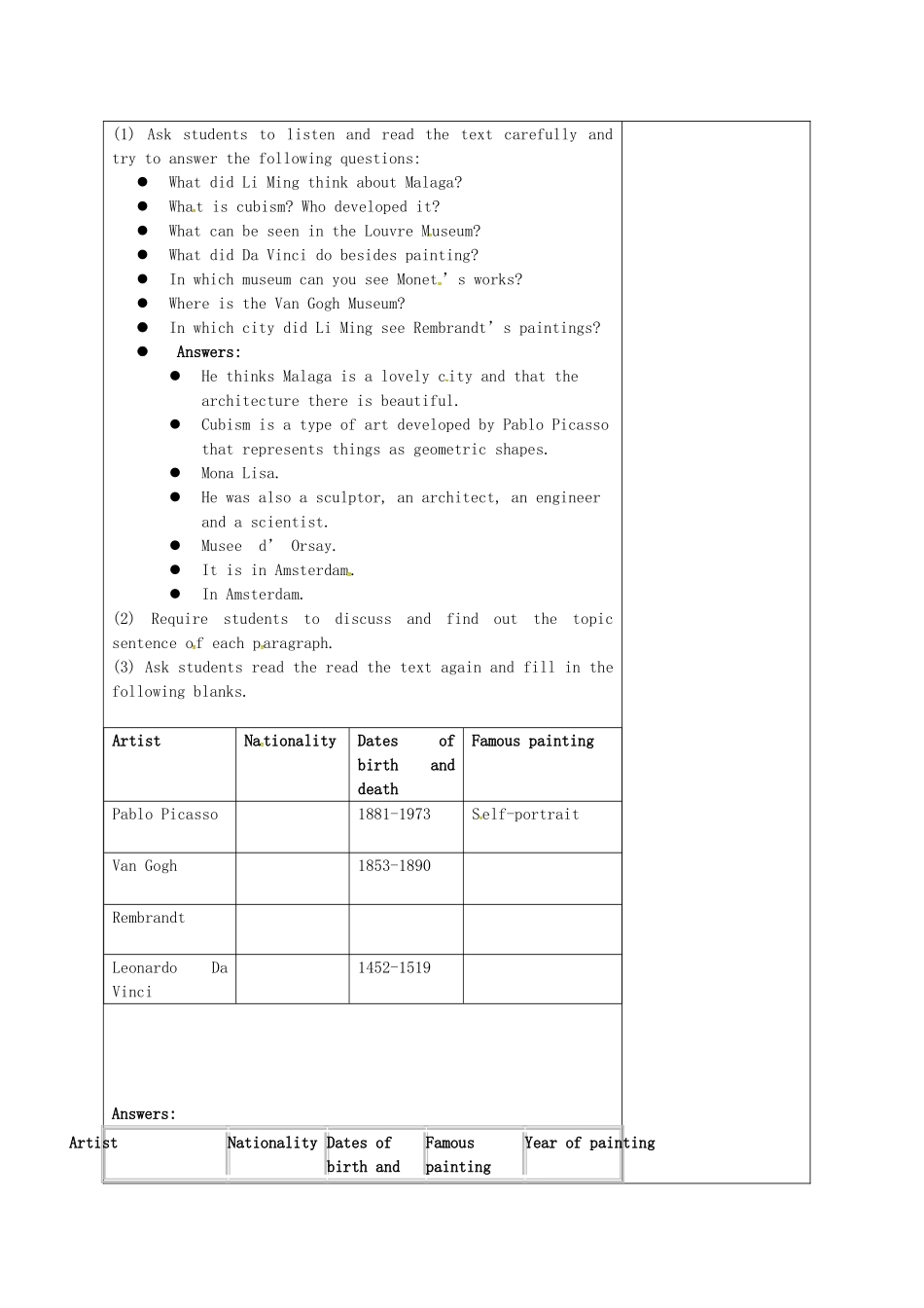 高中英语 Unit3 Reading教案 牛津译林版选修8-牛津版高二选修8英语教案_第2页