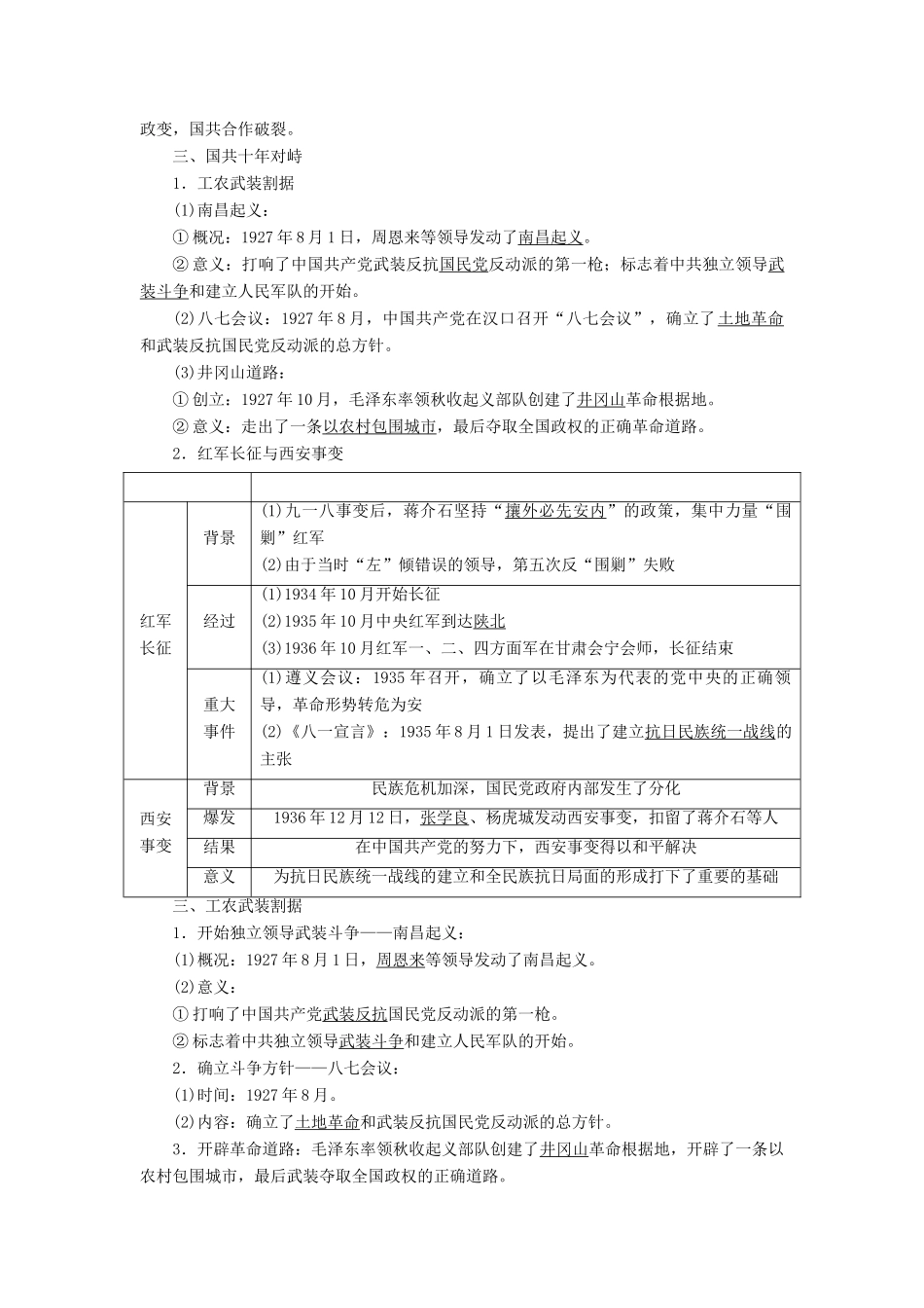 高中历史 第五单元 马克思主义的产生、发展与中国新民主主义革命 第20课 新民主主义革命与中国共产党讲义（含解析）岳麓版必修1-岳麓版高一必修1历史教案_第2页