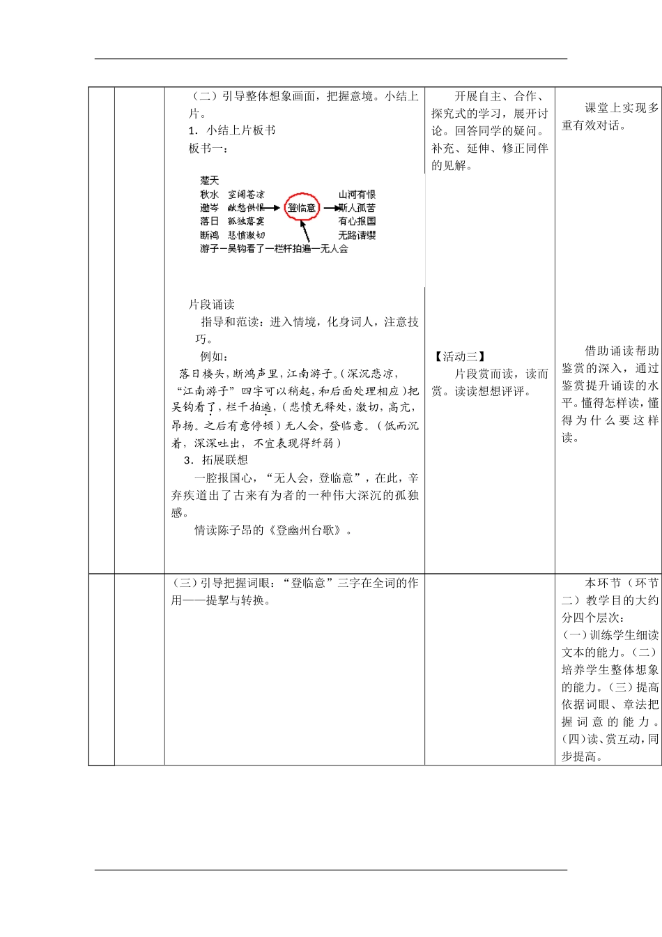高中语文 水龙吟-登建康赏心亭教案_第3页