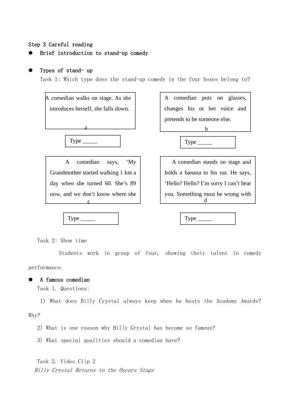 高中英语 Unit1 langhter is good for you reading教案 牛津译林版选修6-牛津版高二选修6英语教案_第2页
