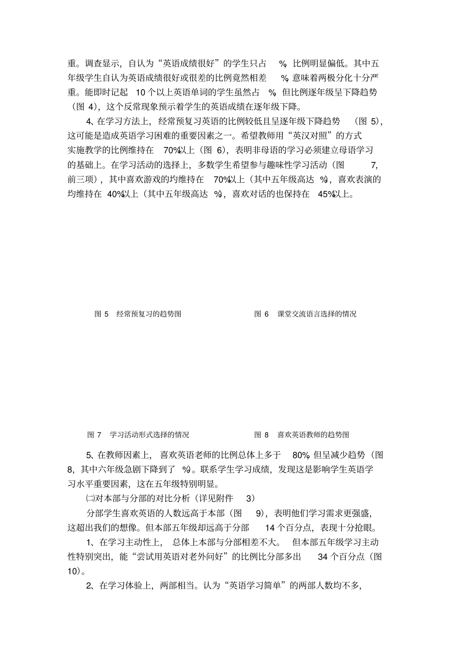 小学生英语学习现状”的调查报告_第3页