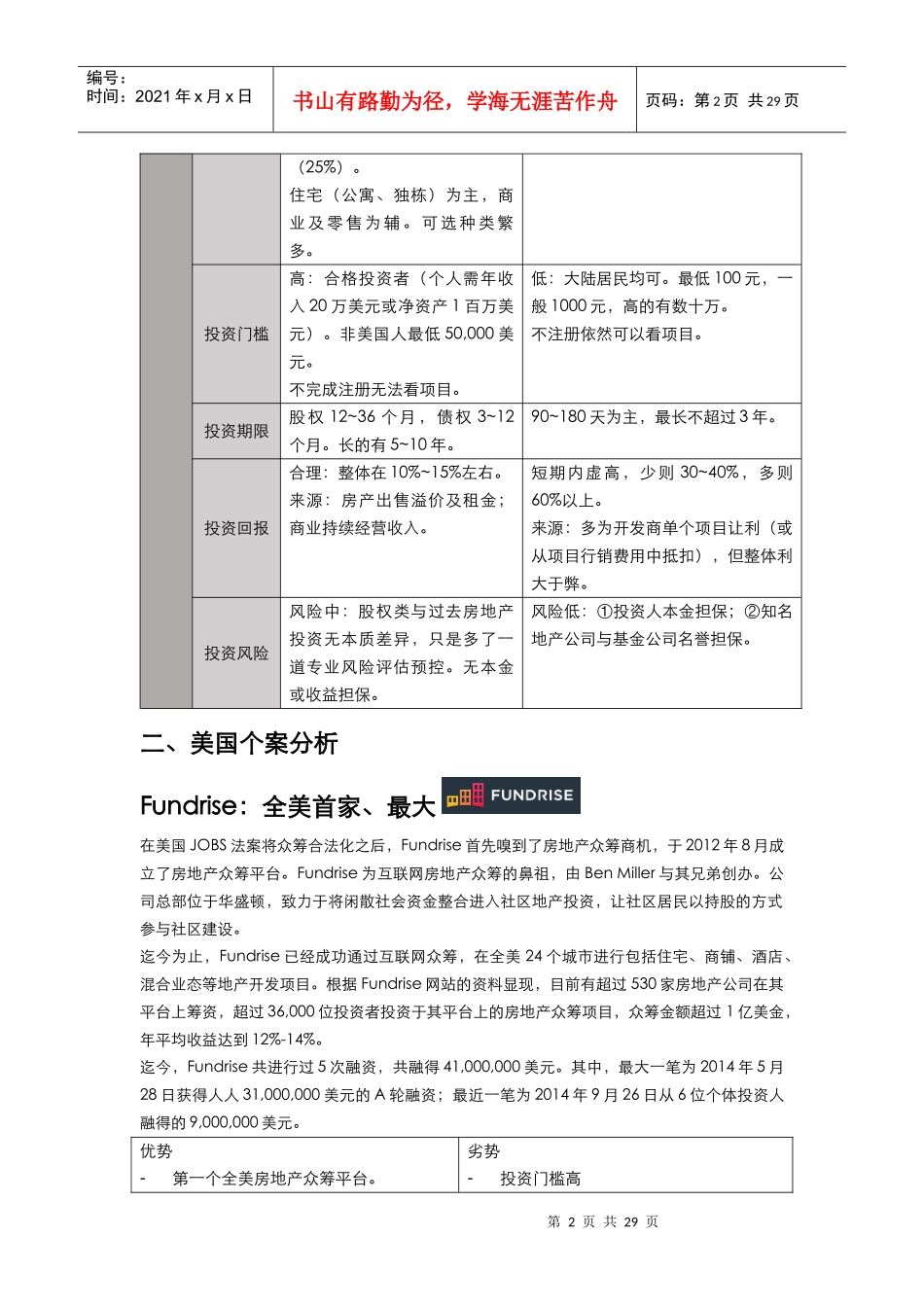 中美房地产众筹平台案例解析25_第3页