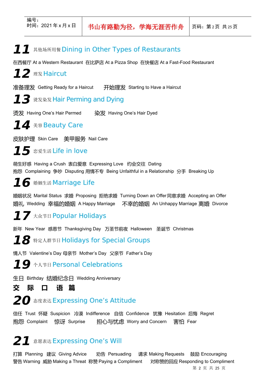 365天英语口语大全—日常口语篇电子书_第2页