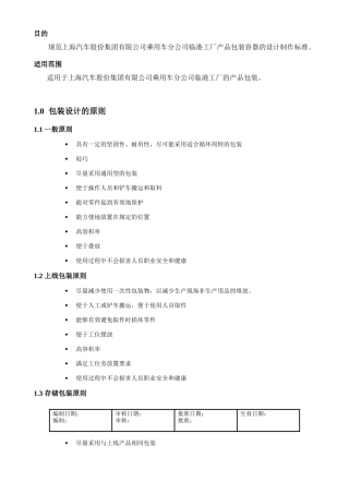 包装印刷包装设计的原则与制造要求