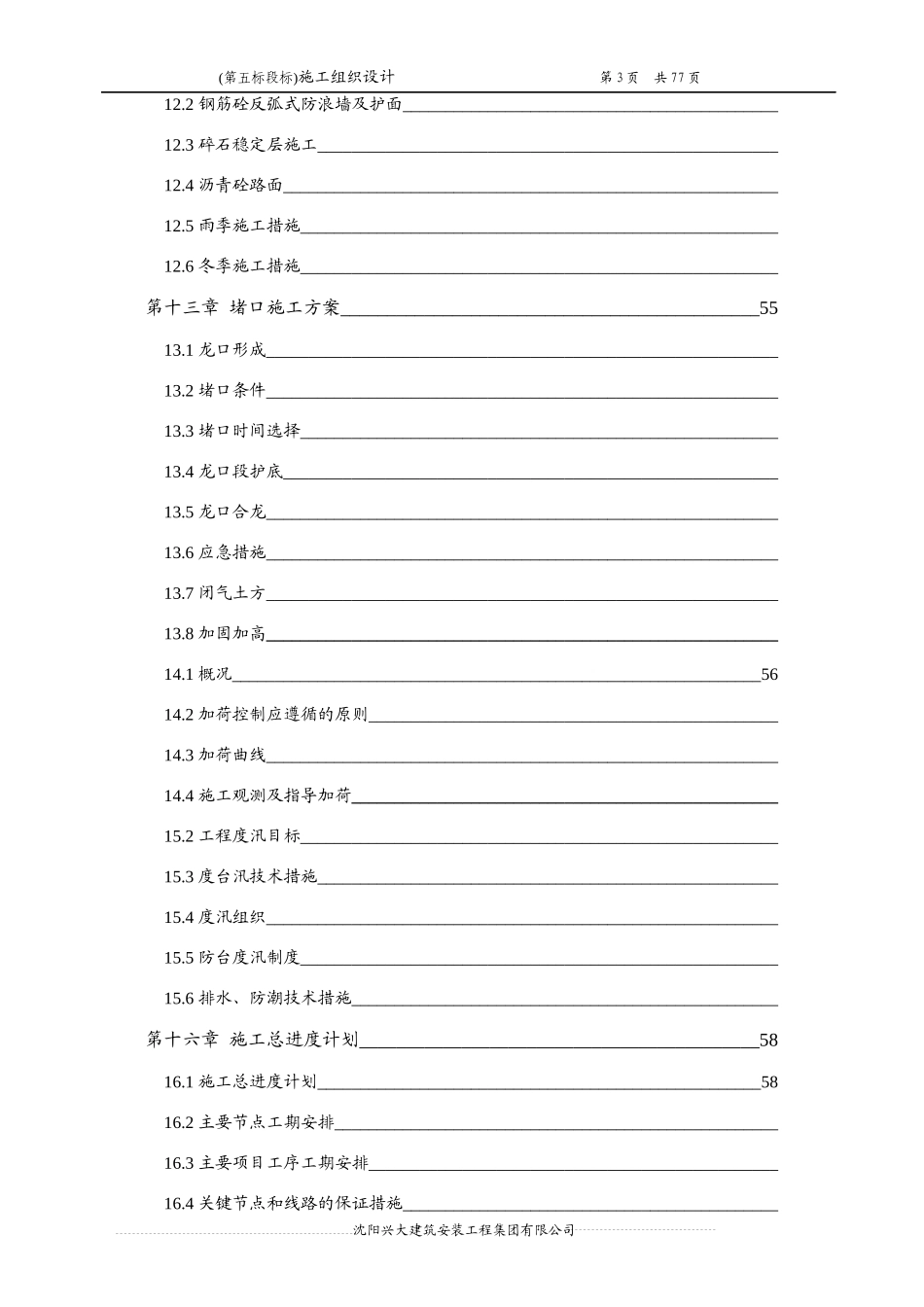 农田水利工程施工组织设计范本_第3页