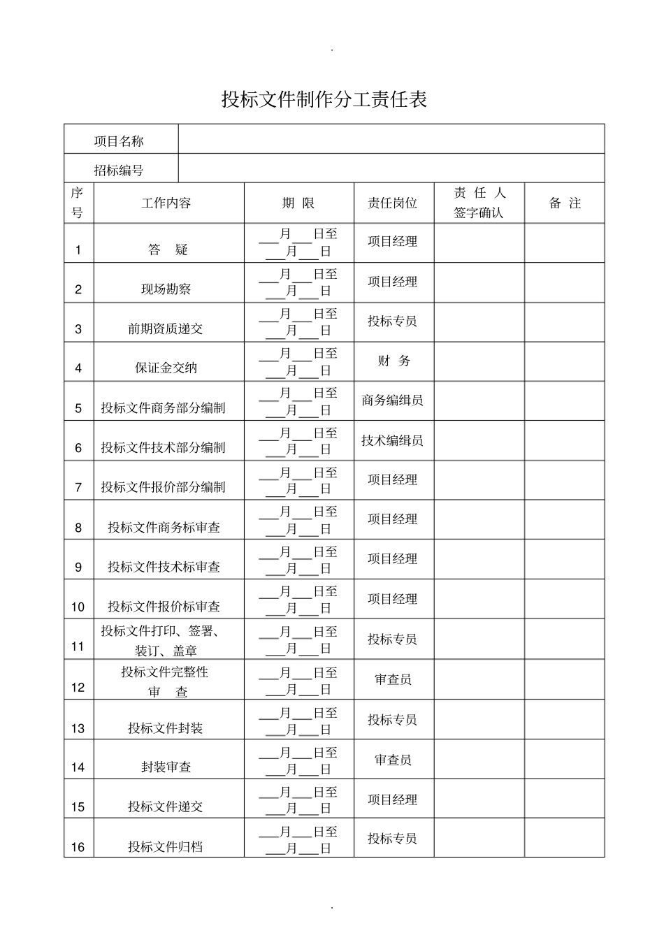 投标流程表格_第2页