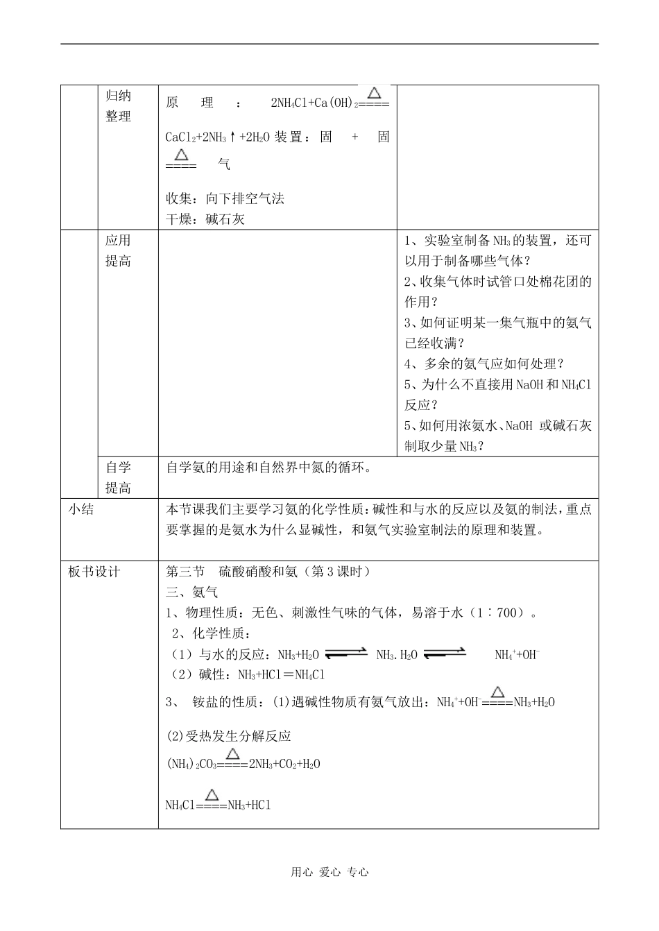 高中化学硫酸 硝酸和氨 (3)新人教版必修一_第3页