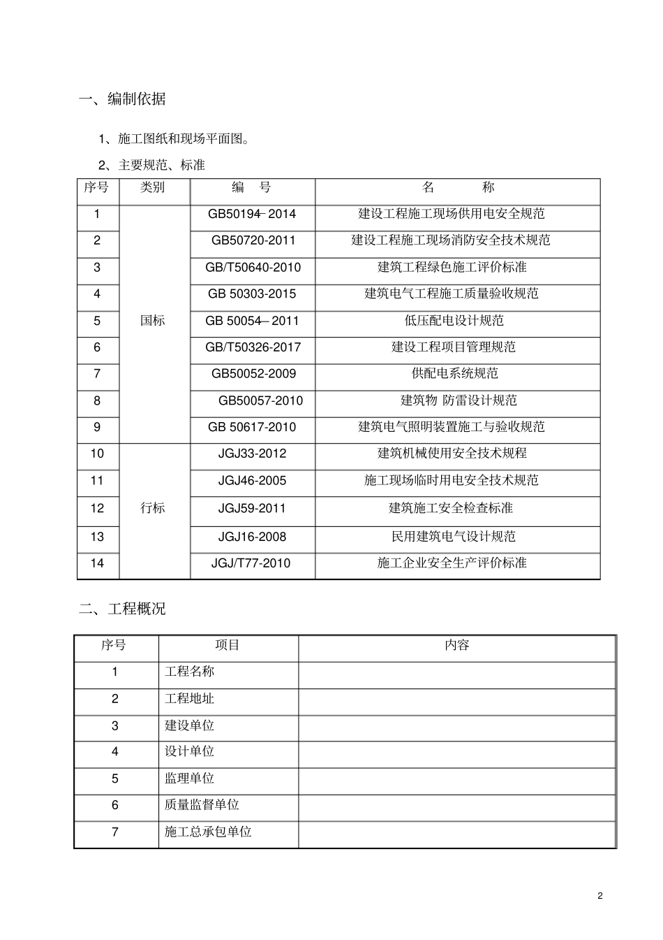 临电专项施工方案及负荷计算_第2页