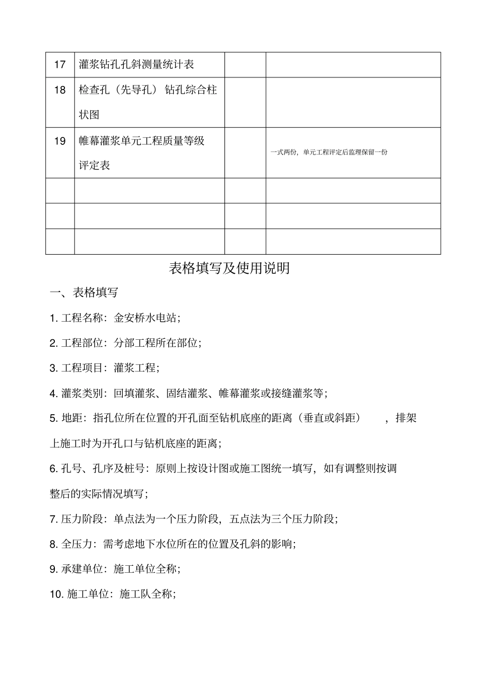 帷幕灌浆全套表格_第2页