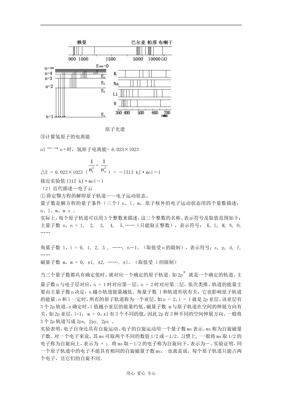 高中化学奥林匹克竞赛辅导讲座：第4讲《原子结构与元素周期律》_第3页