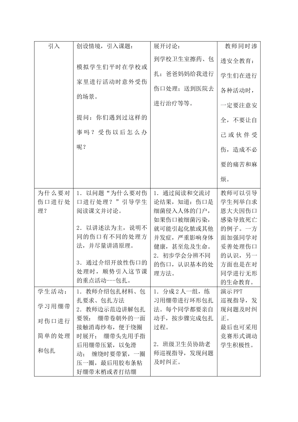 八年级生物上册 第3章 健康与疾病 第3节 医药常识与医疗技术（第4课时）同步教案 沪教版-沪教版初中八年级上册生物教案_第2页