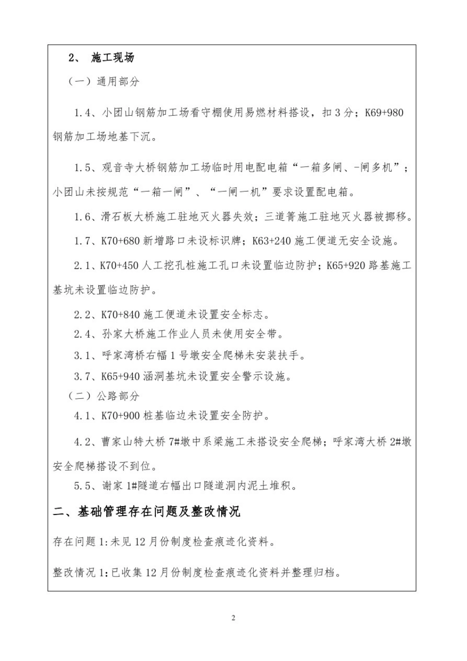 201812平安工地自评回复_第2页