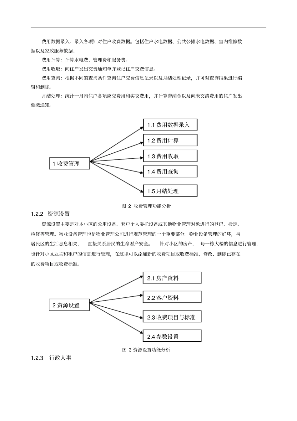 小区物业管理系统分析和设计_第3页