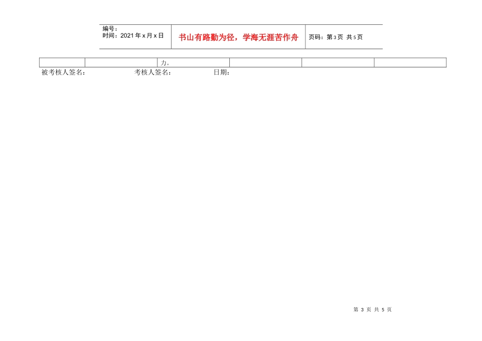 上海市电力公司沪东供电分公司治安专职行为规范考评表_第3页