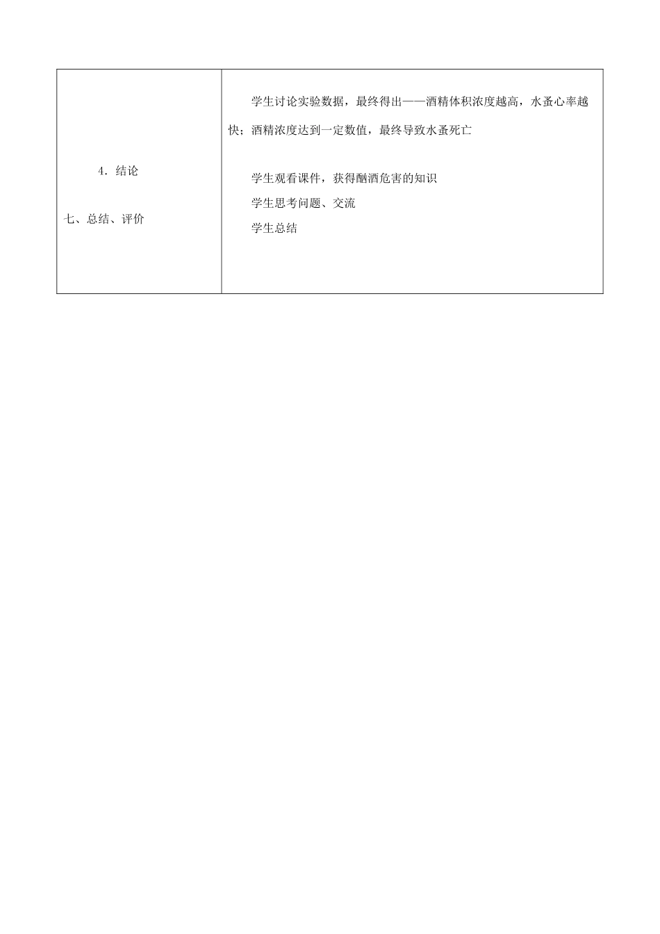 八年级生物下册 第二十六章 第一节 远离烟酒教案3 （新版）苏教版_第3页