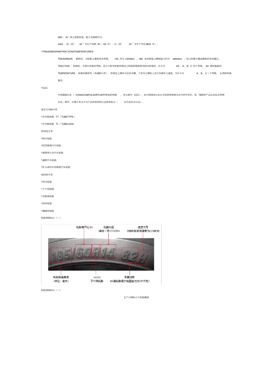(最新经营)汽车轮胎的基础知识_第2页
