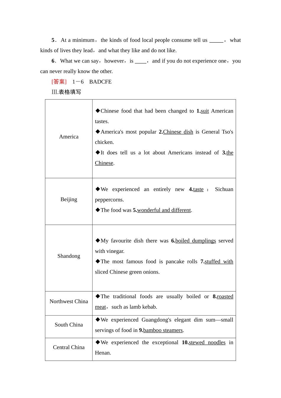 高中英语 Unit 3 Food and Culture理解 课文精研读教师用书 新人教版选择性必修第二册-新人教版高二选择性必修第二册英语教案_第2页