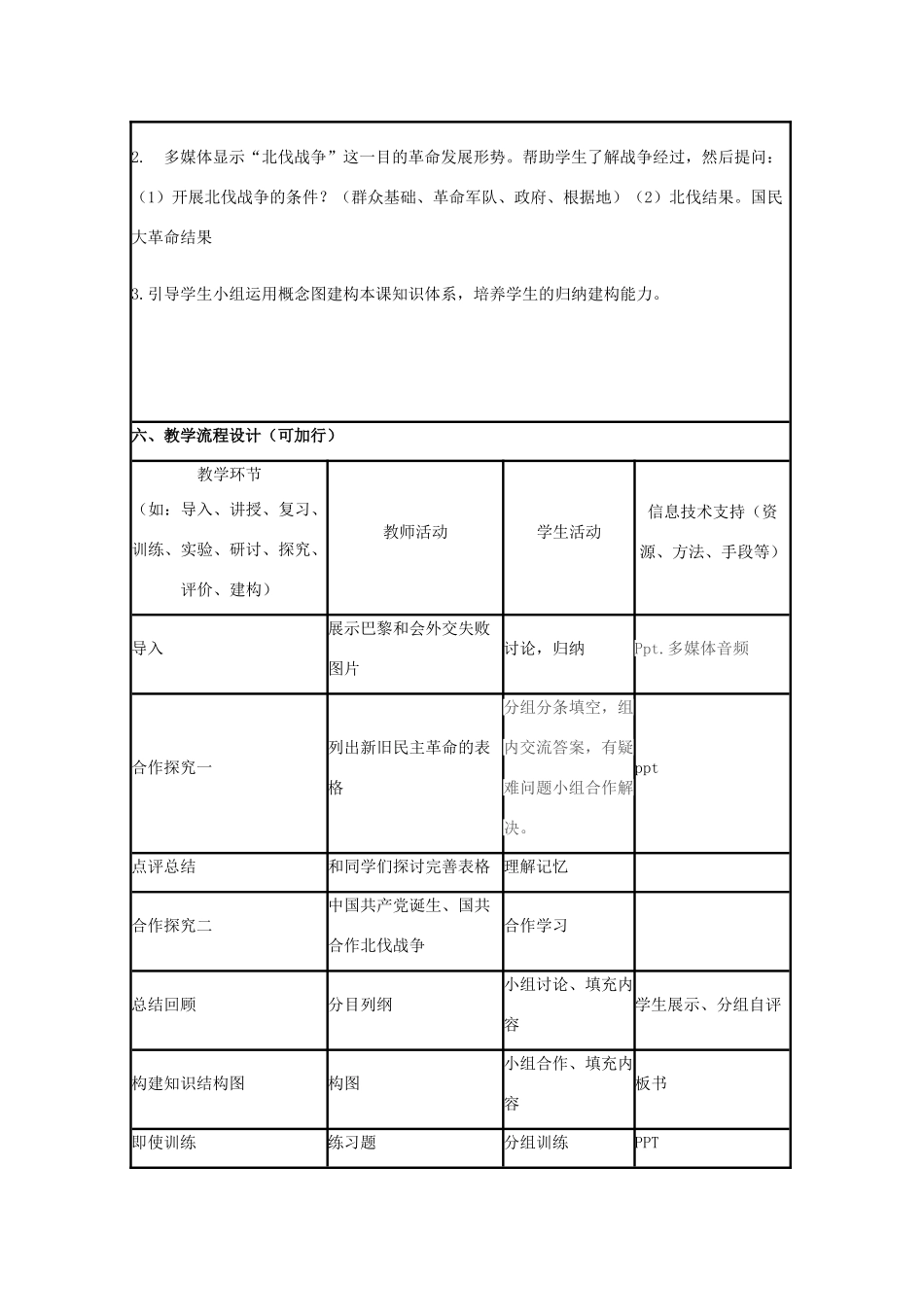 高中历史 第20课 新民主主义革命与中国共产党教案27 岳麓版必修1-岳麓版高一必修1历史教案_第3页