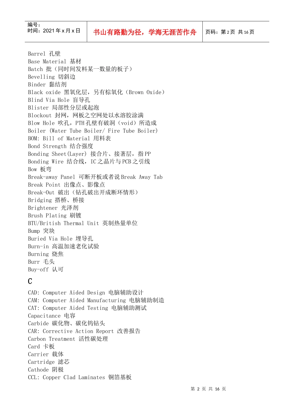 PCB专业术语_第2页