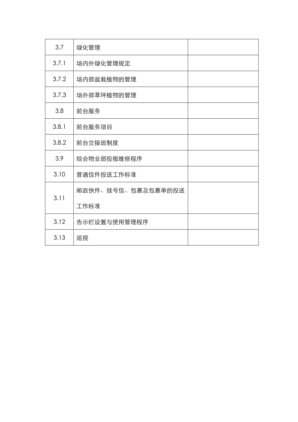 XX物业工作程序及工作标准_第2页