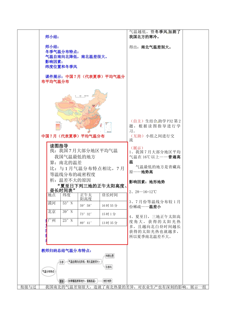 八年级地理上册 第2章 第2节 气候基本特征（第2课时）教案 （新版）商务星球版_第3页